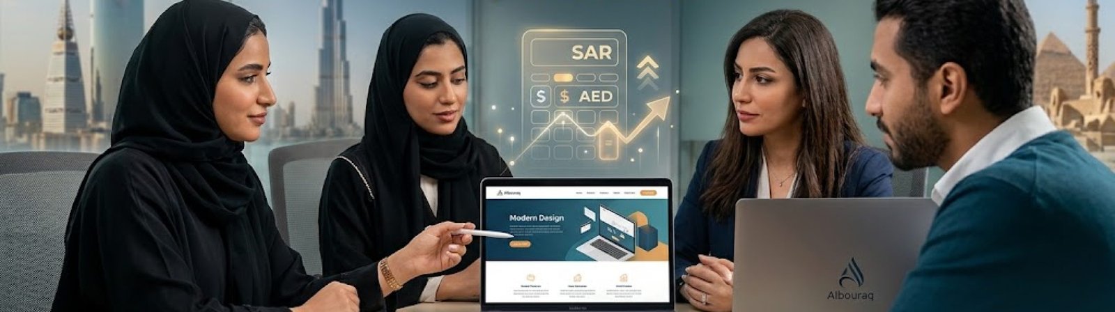 تكلفه المواقع بالخليج